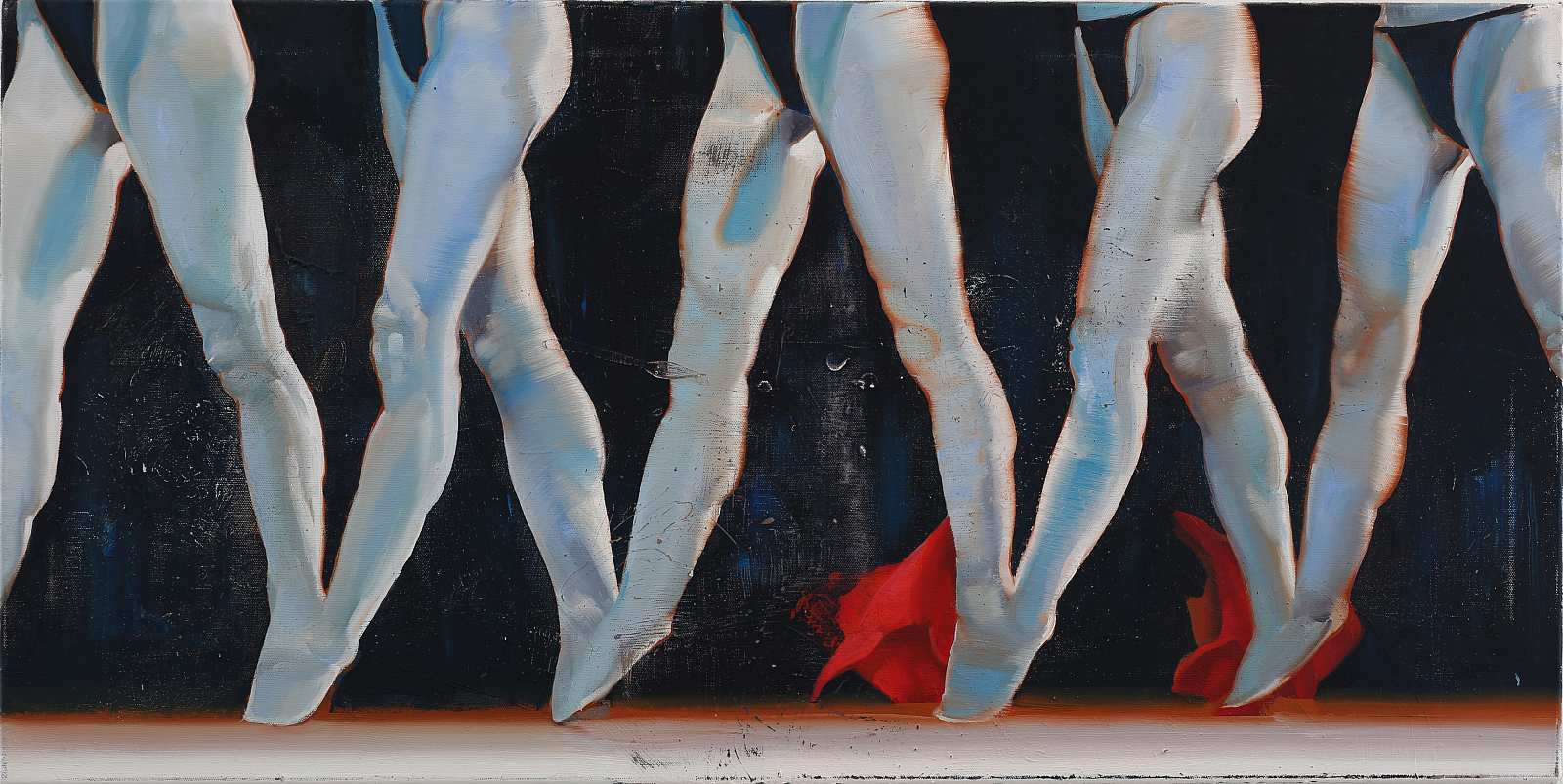 Schrittfolge 1,Painting by Rayk Goetze