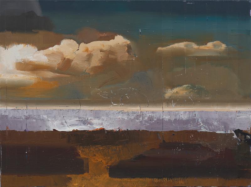 Horizon, Painting by Rayk Goetze