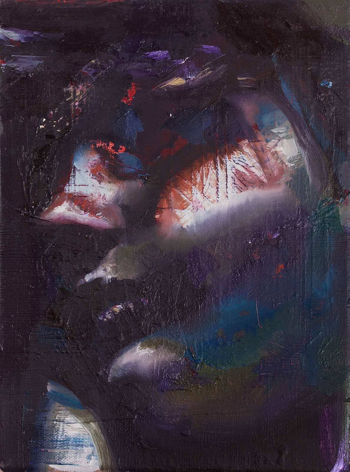 portrait n° 08,Painting by Rayk Goetze