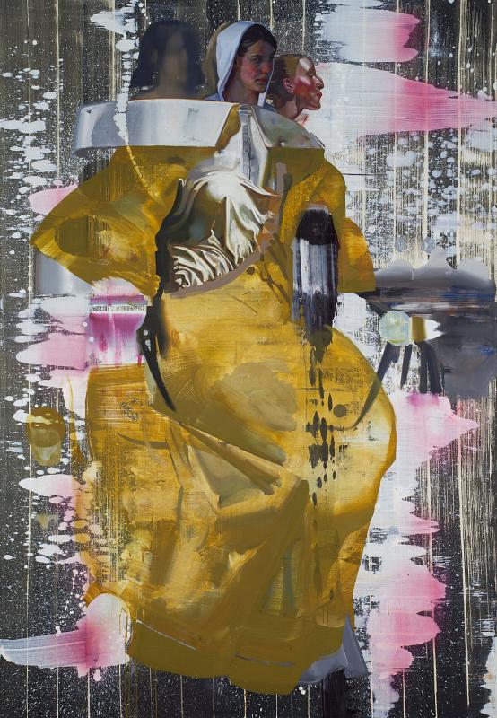 Erscheinung II, Painting by Rayk Goetze