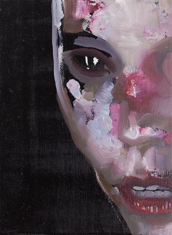 Portrait N° 06, Painting by Rayk Goetze
