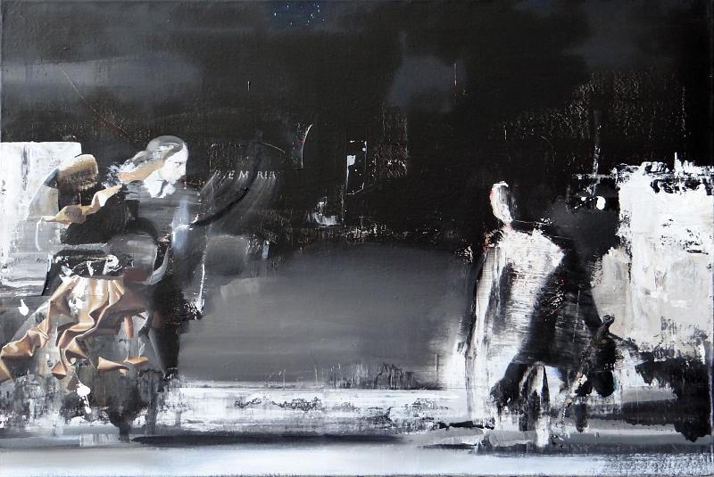 bote, Painting by Rayk Goetze