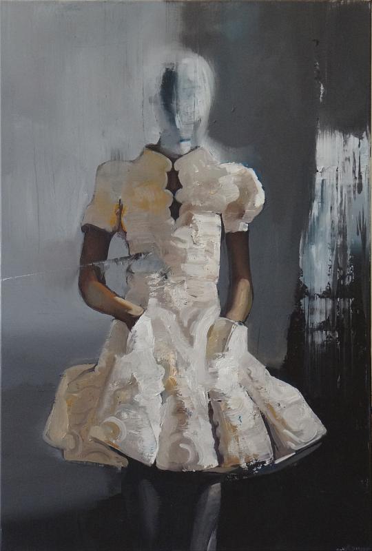 Die kalte Sophie, Painting by Rayk Goetze