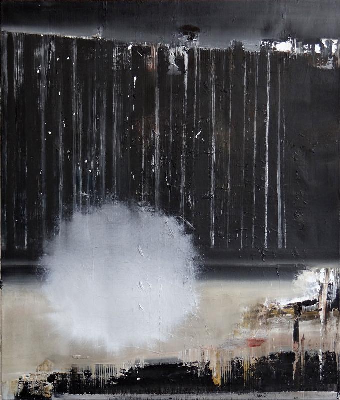 niederschlag, Painting by Rayk Goetze