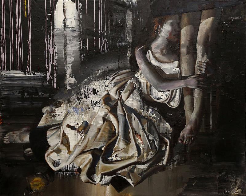 MM, Painting by Rayk Goetze