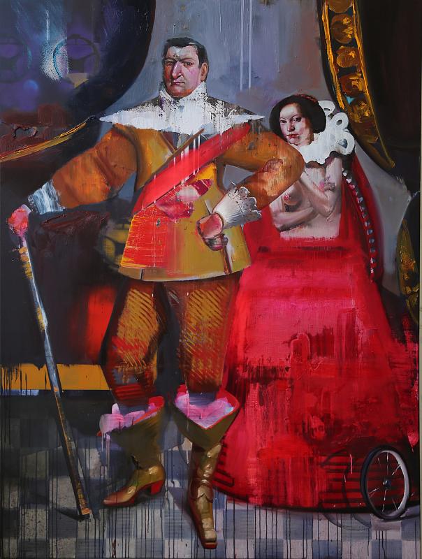 Großer Kurfürst, Painting by Rayk Goetze