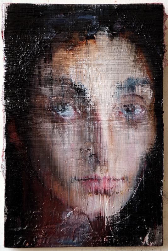 portrait 1, Painting by Rayk Goetze