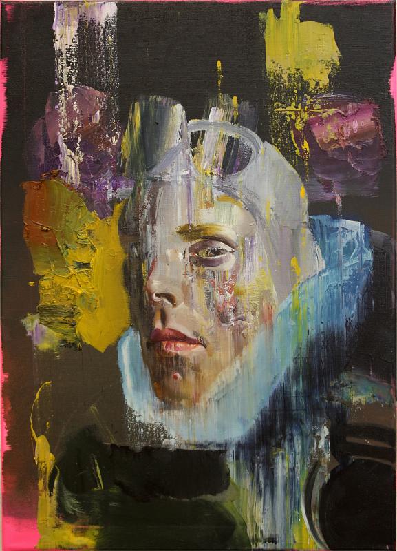 Portrait des Kurfürst als junger Mann 2, Painting by Rayk Goetze