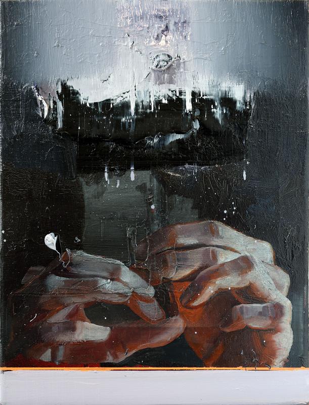 Handhabe, Painting by Rayk Goetze