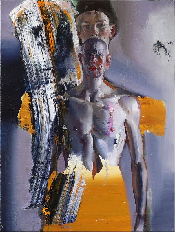Krieger, Painting by Rayk Goetze