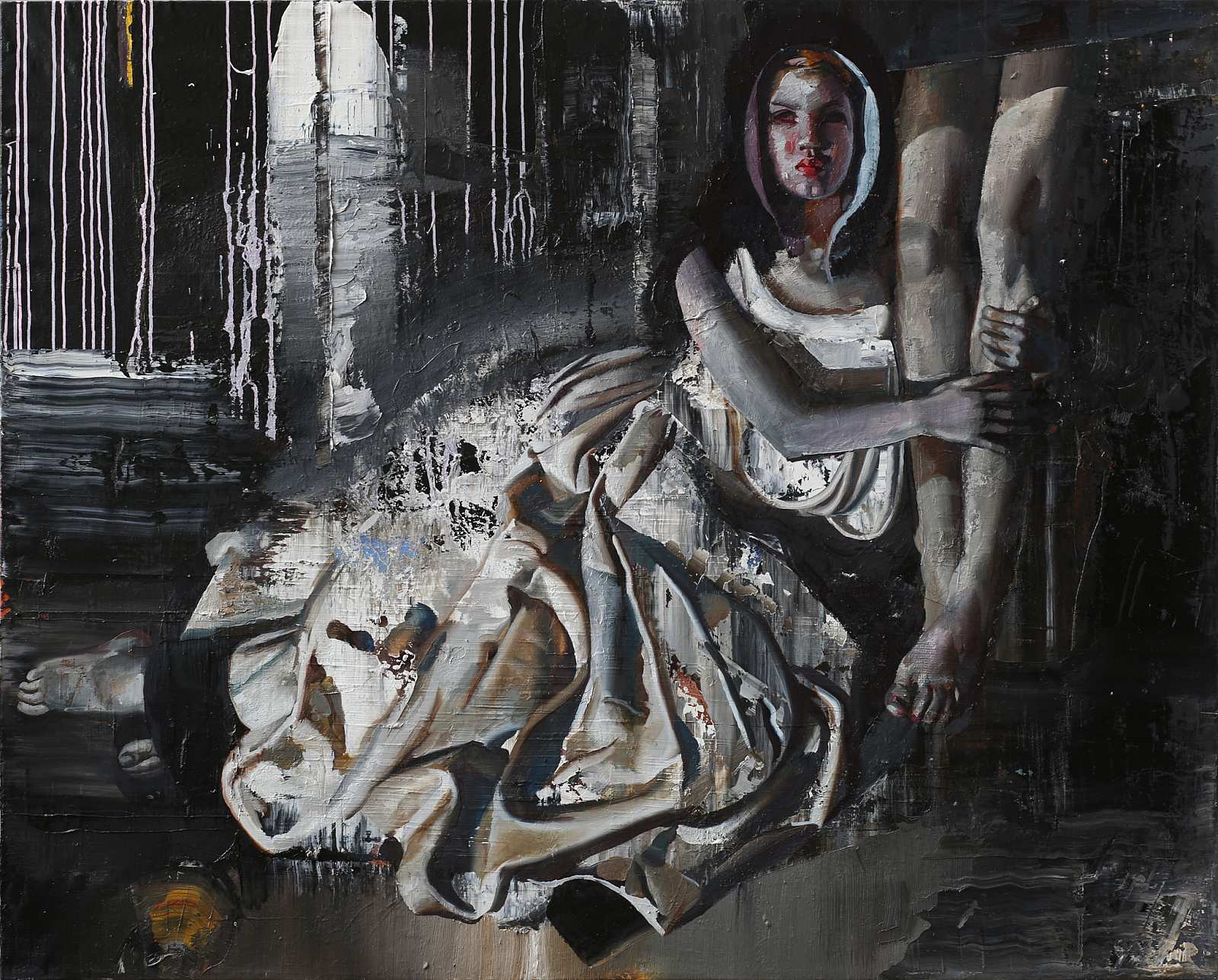 MM,Painting by Rayk Goetze