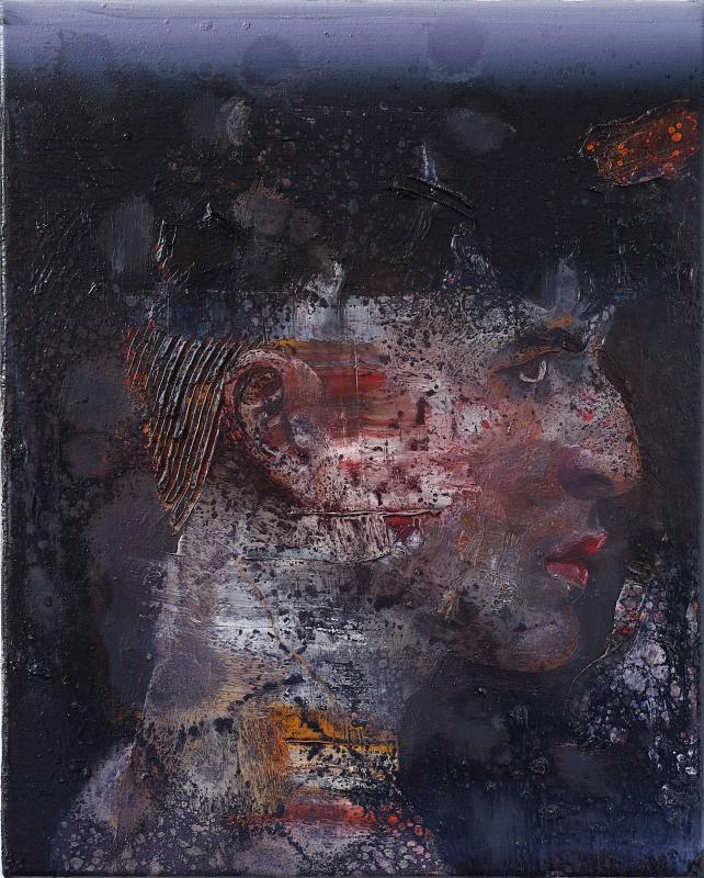 Profiler, Painting by Rayk Goetze
