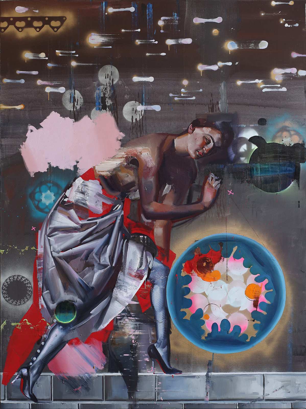 Schöpferin,Painting by Rayk Goetze