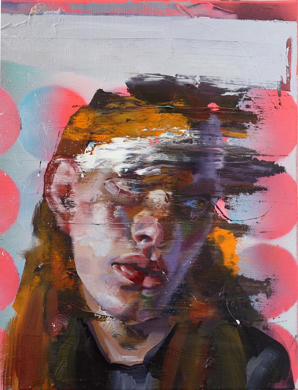 Wendung (Ausschnitt), Painting by Rayk Goetze