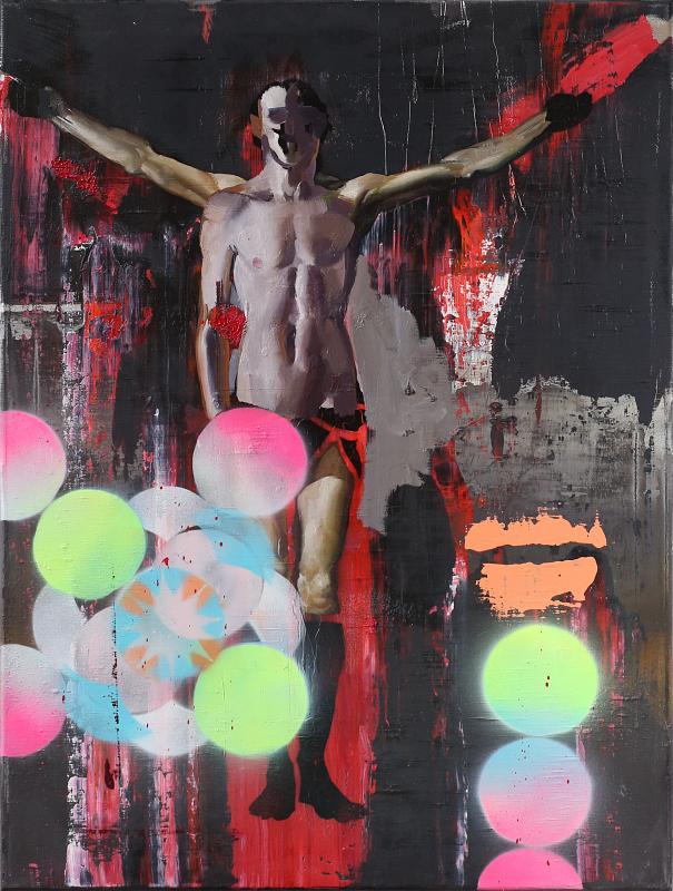 Y, Painting by Rayk Goetze