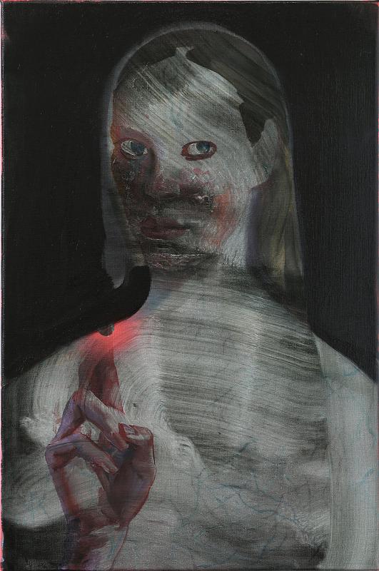 Aderlasz, Painting by Rayk Goetze