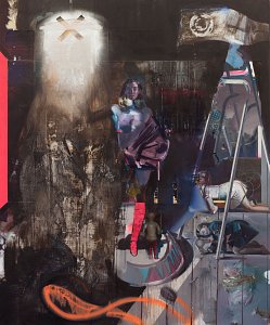 Golden Dawn,Painting by Rayk Goetze