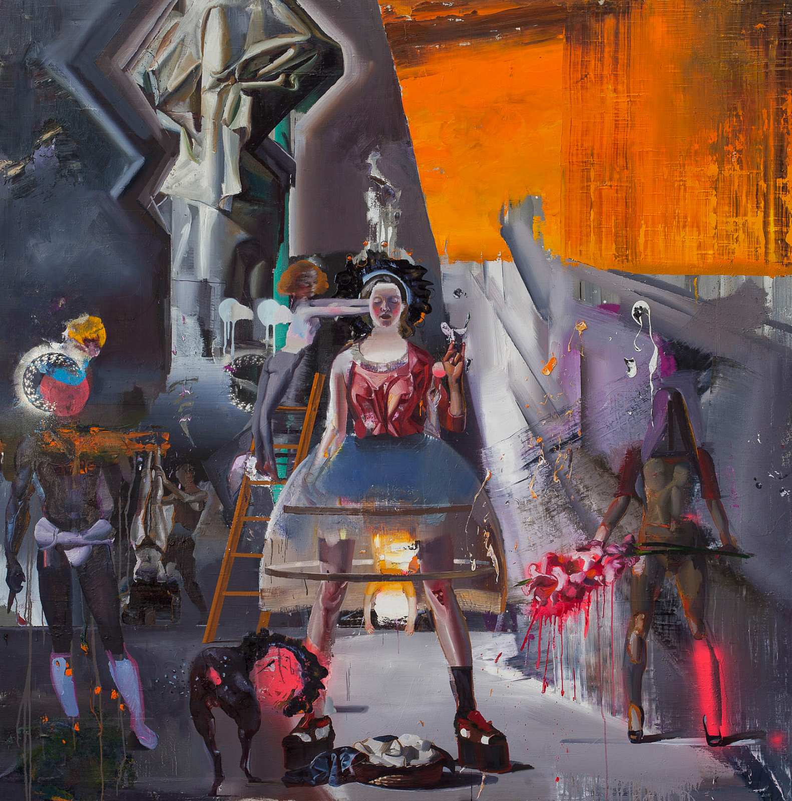 Guardinfante,Painting by Rayk Goetze