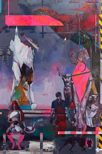 Heil,Painting by Rayk Goetze
