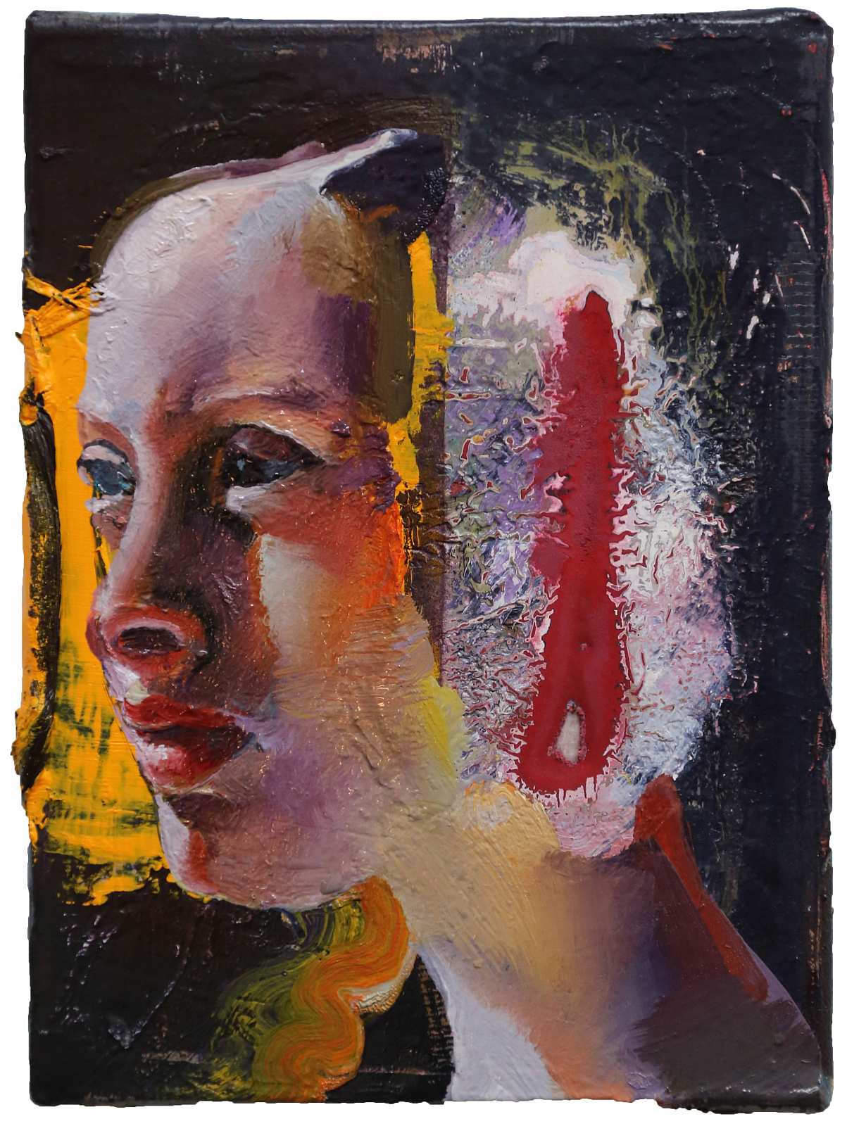 Portrait N°3,Painting by Rayk Goetze