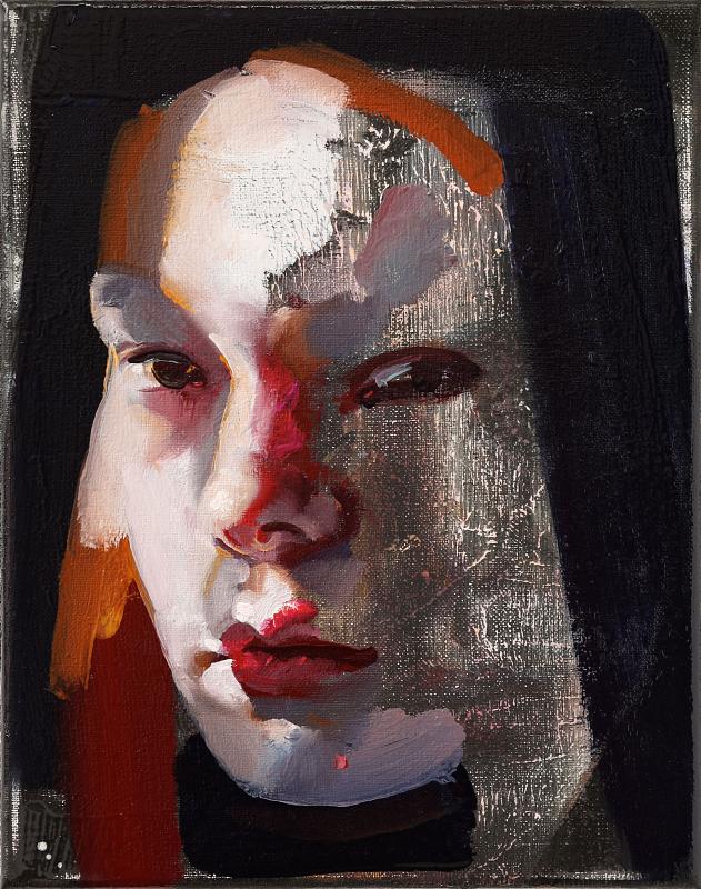 Portrait Nr.4, Painting by Rayk Goetze