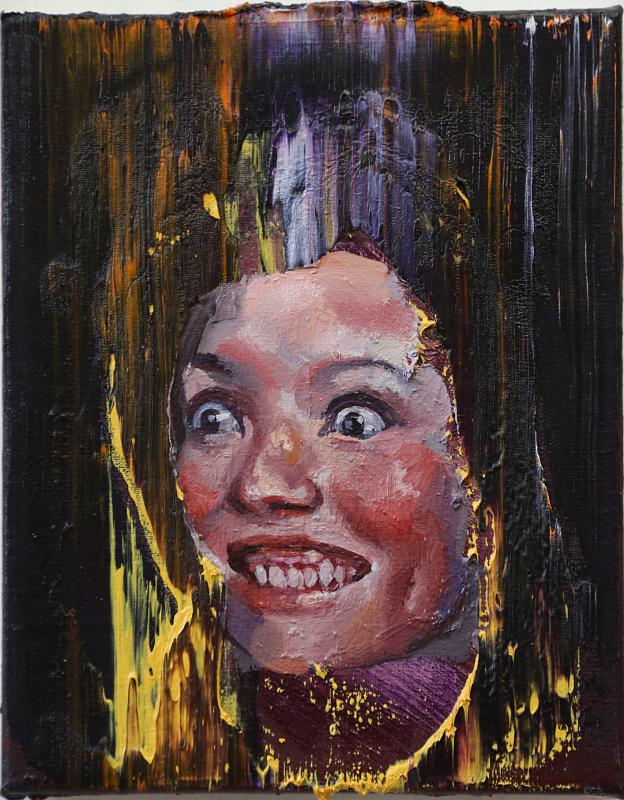 Portrait Nr.11, Painting by Rayk Goetze