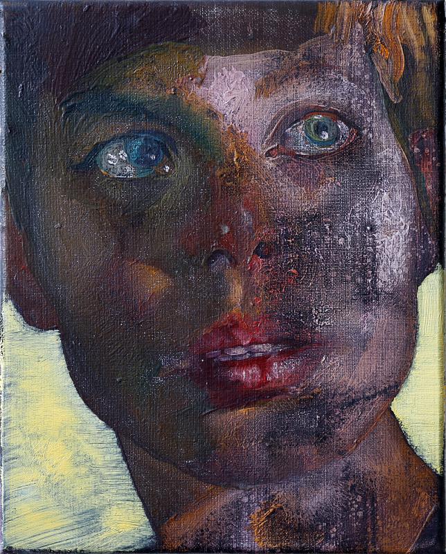 Portrait Nr.17, Painting by Rayk Goetze