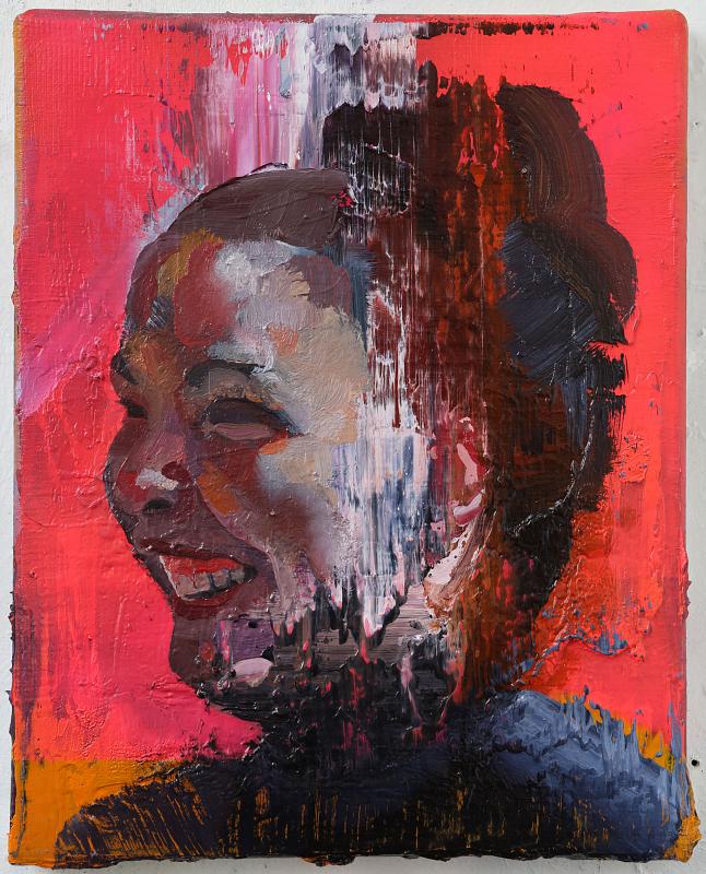 Portrait Nr.3, Painting by Rayk Goetze