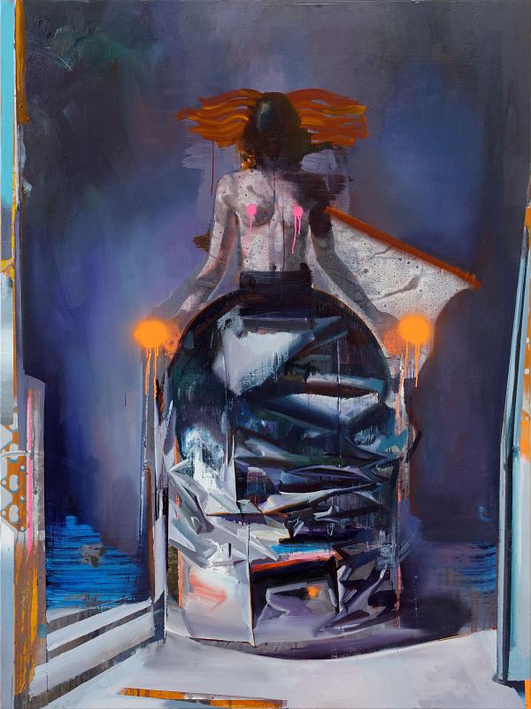 Schöne Bescherung, Painting by Rayk Goetze