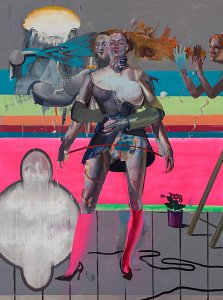 Strawberry Set,Painting by Rayk Goetze