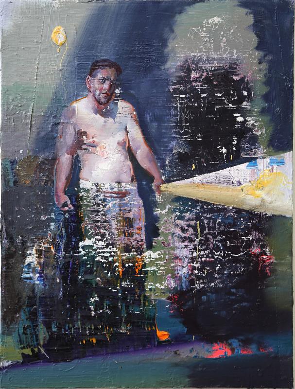 Wart 2, Painting by Rayk Goetze