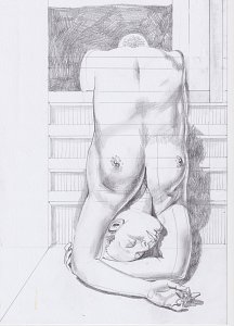 Aushang,Painting by Rayk Goetze