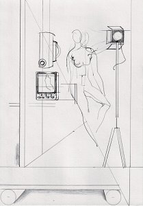 Display,Painting by Rayk Goetze