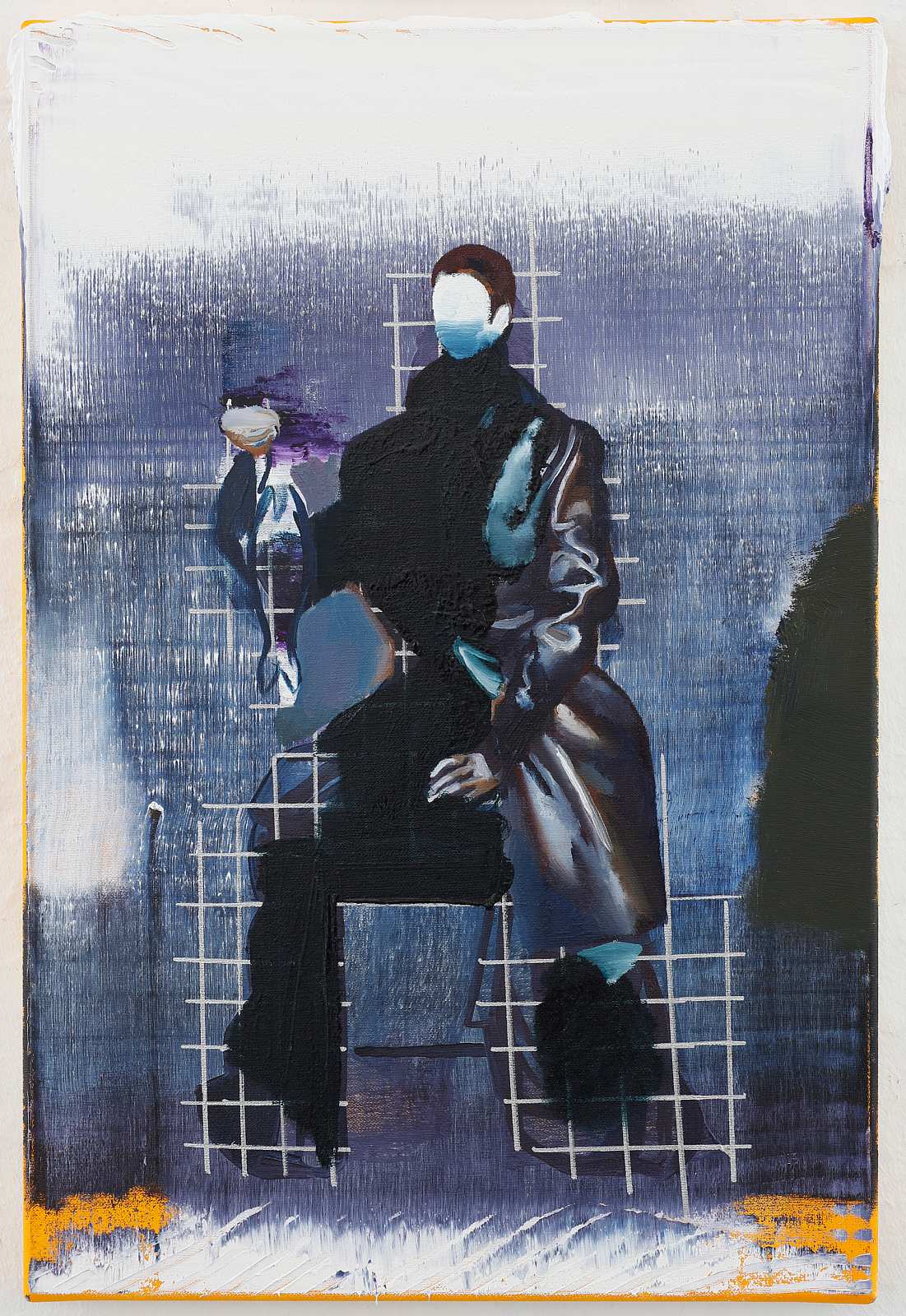 Beute (Serpent with Feet),Painting by Rayk Goetze