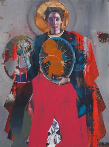 Doppelheil,Painting by Rayk Goetze