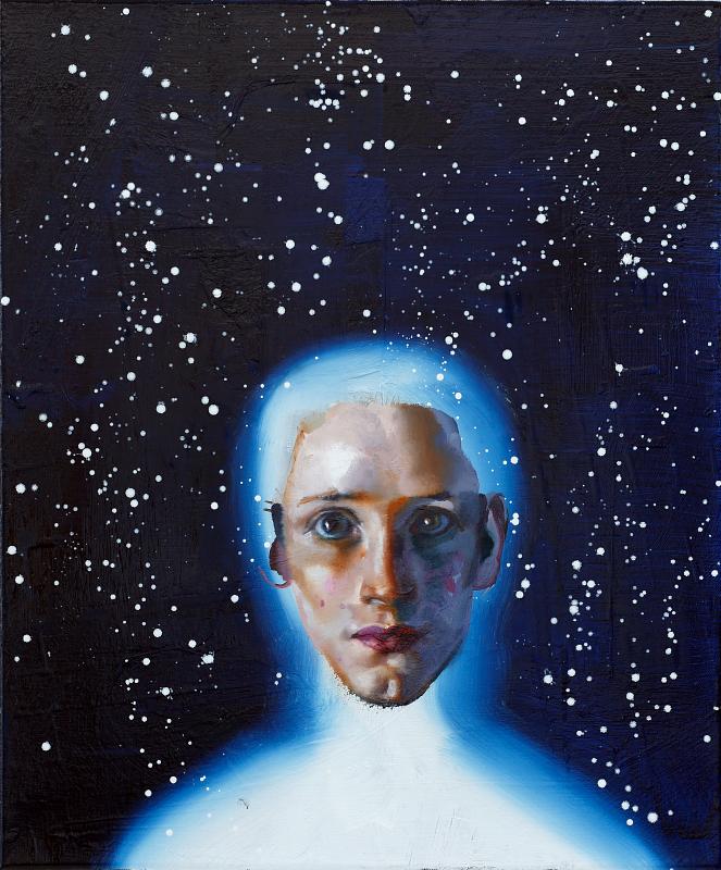 Gestalt 1, Painting by Rayk Goetze