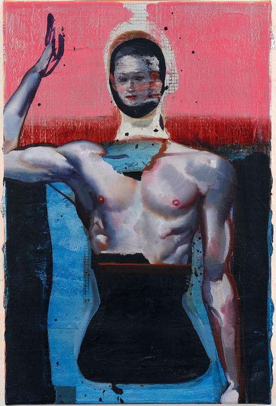 Berthold, Painting by Rayk Goetze