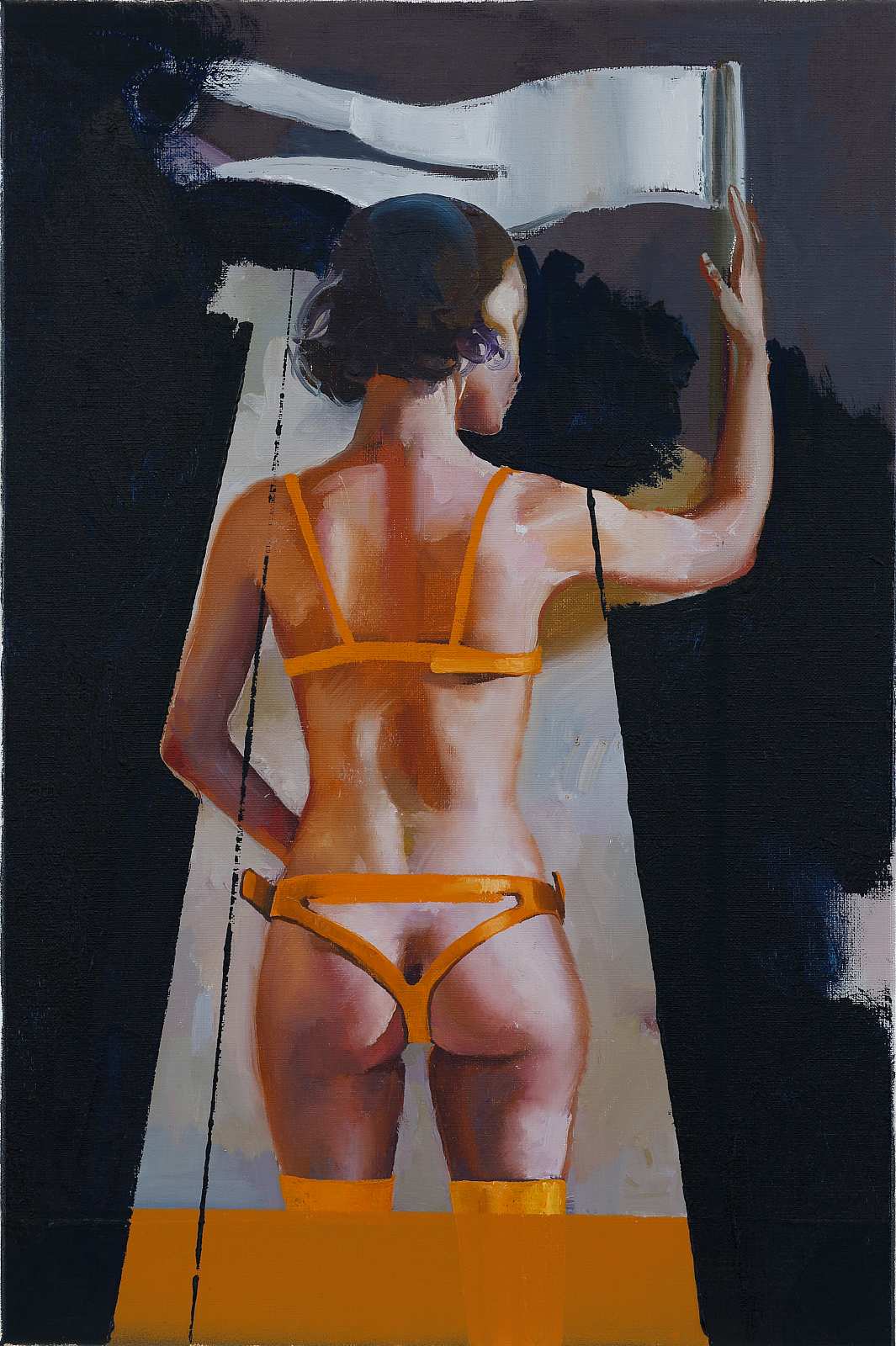 Parlamentair,Painting by Rayk Goetze