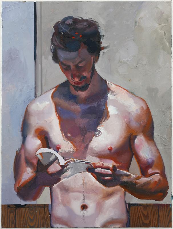 The Poet, Painting by Rayk Goetze