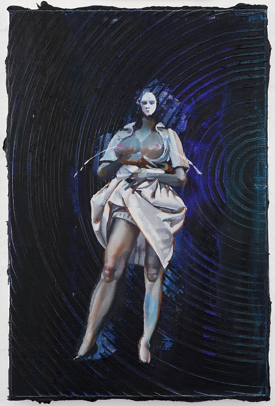 Übermutter, Painting by Rayk Goetze
