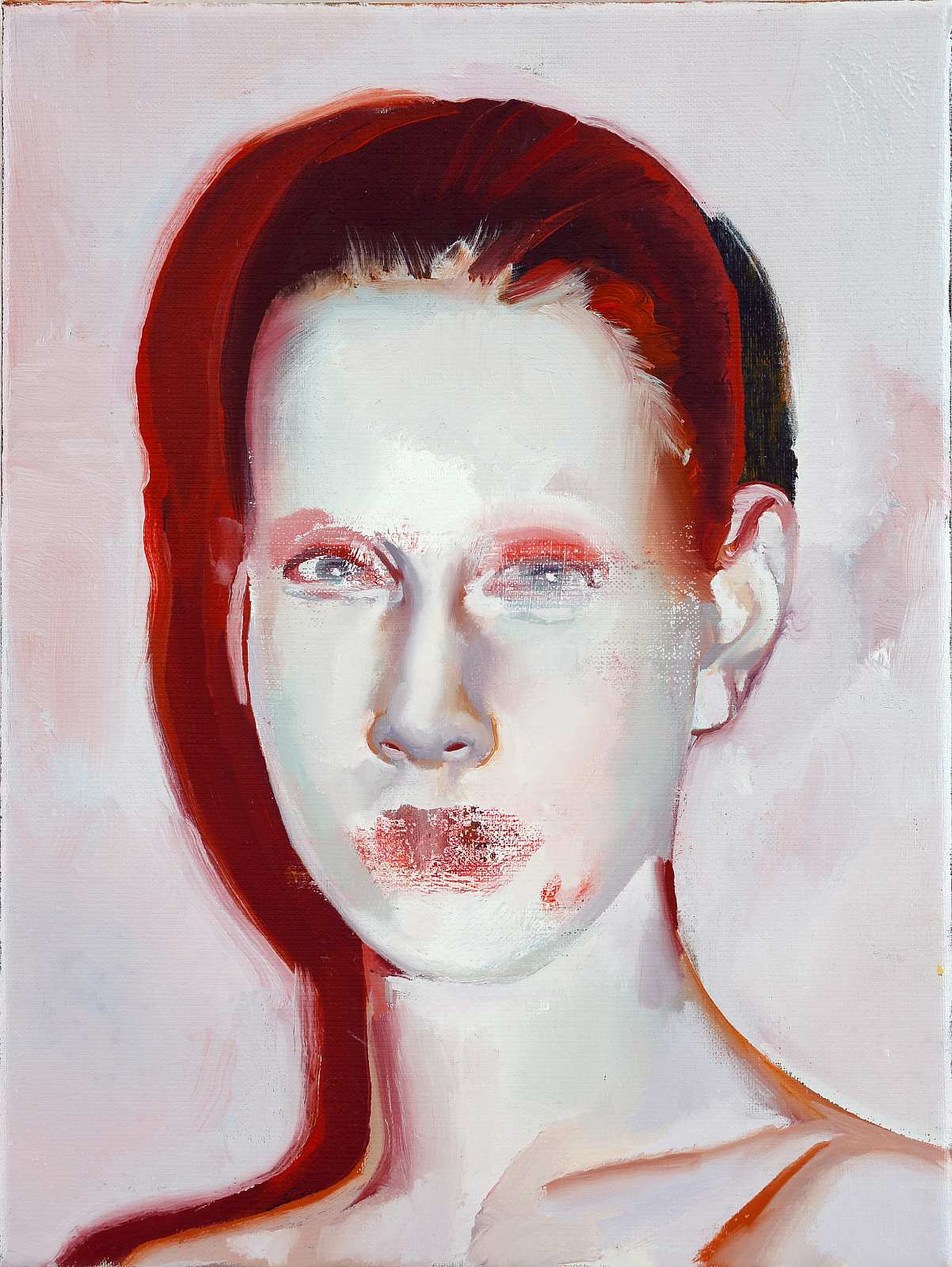 Unter Verschluss,Painting by Rayk Goetze