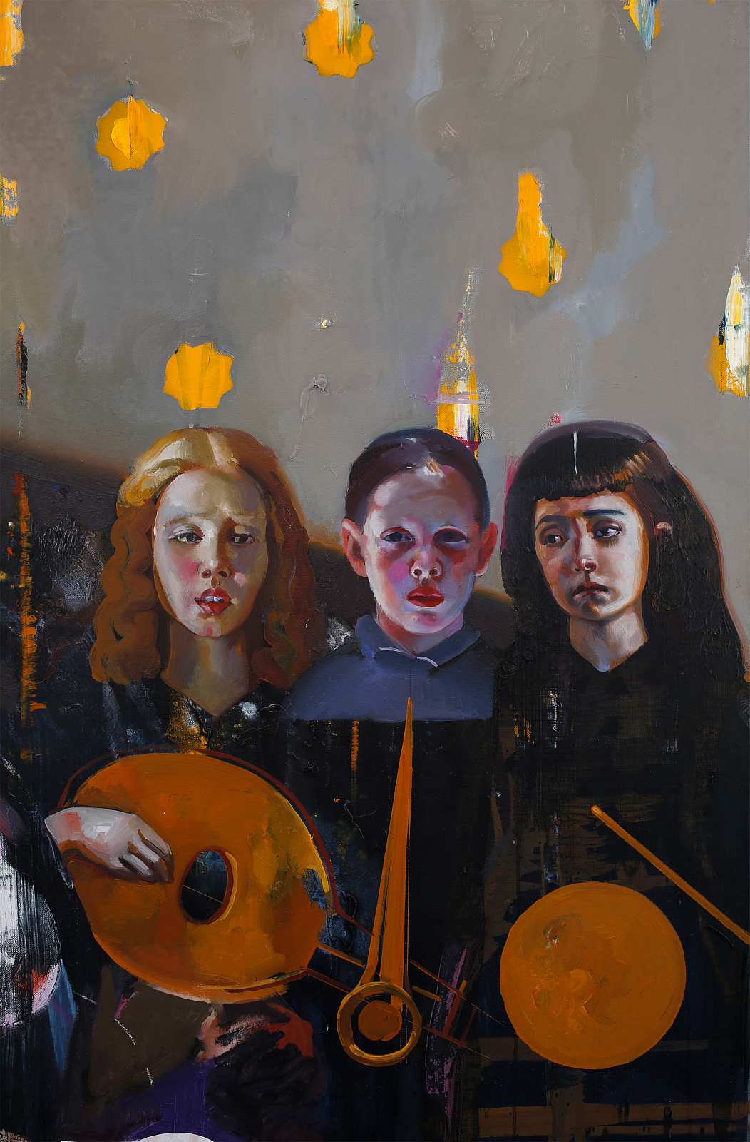 Wucht (Detail),Painting by Rayk Goetze