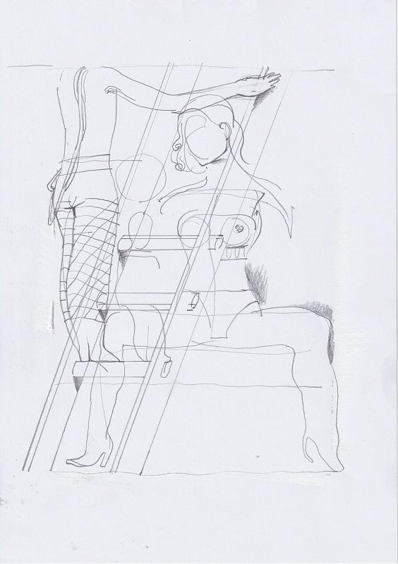Set Madonna, Painting by Rayk Goetze