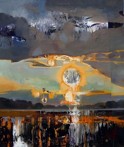 Durchbruch 2,Painting by Rayk Goetze