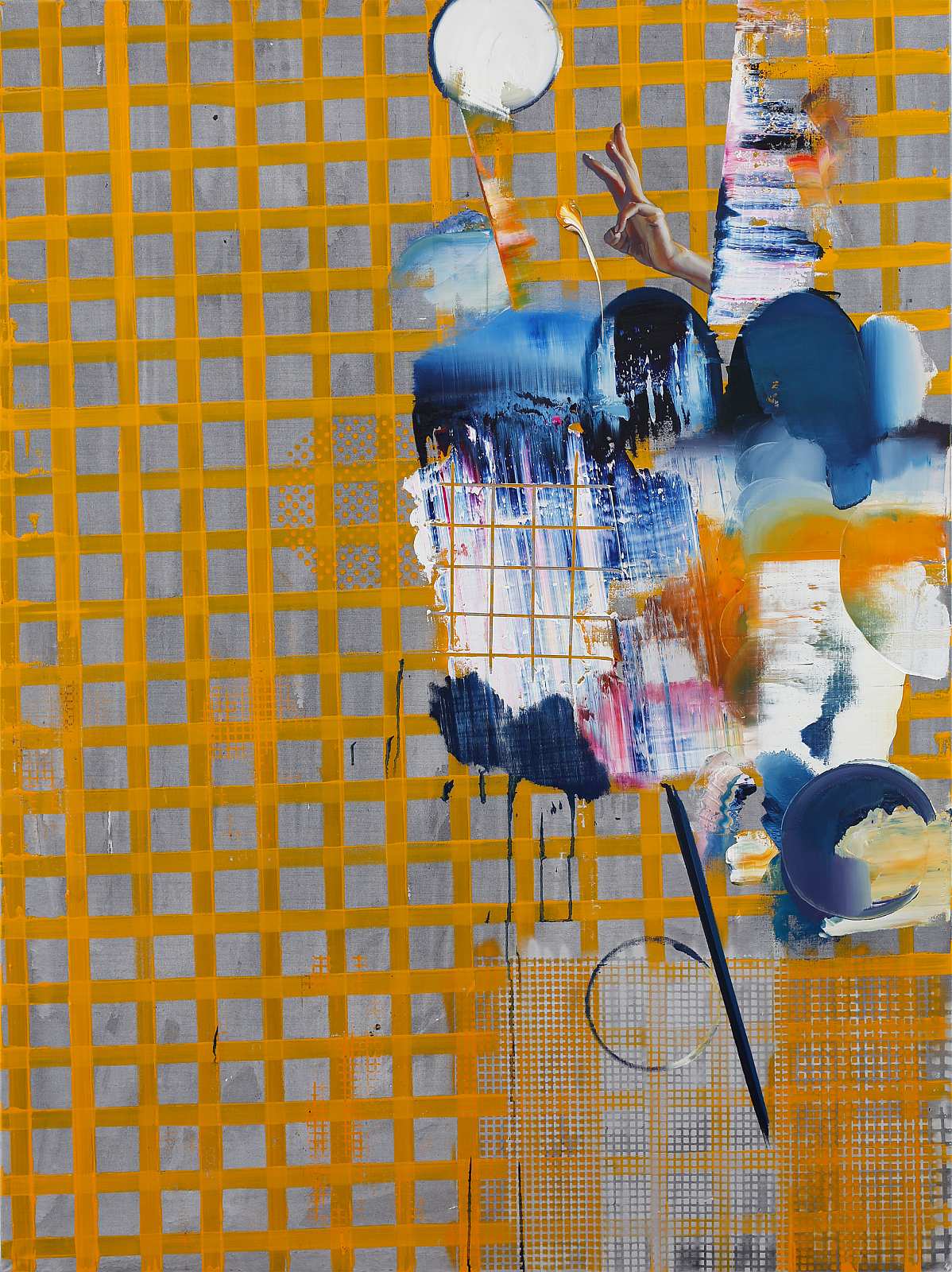 Fingerzeig,Painting by Rayk Goetze