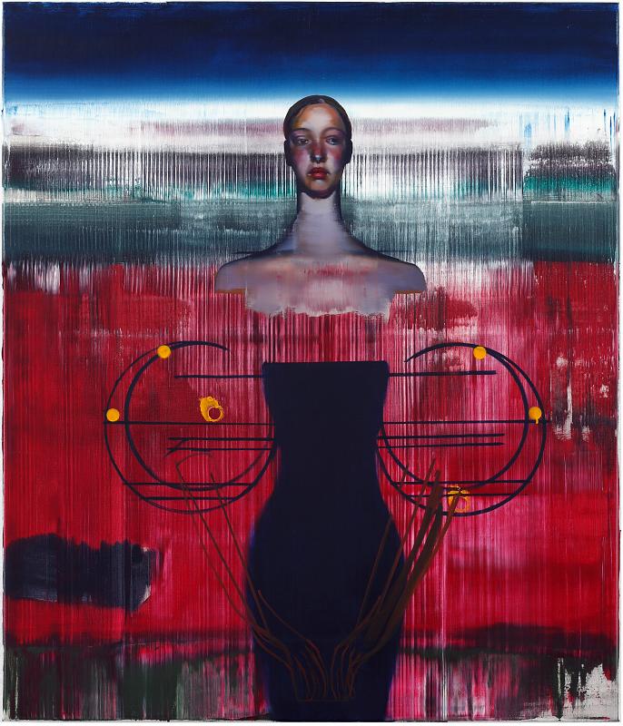Hoheit (3), Painting by Rayk Goetze
