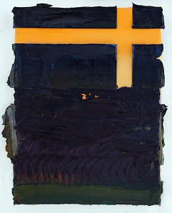 Piece 5 (Flag),Painting by Rayk Goetze