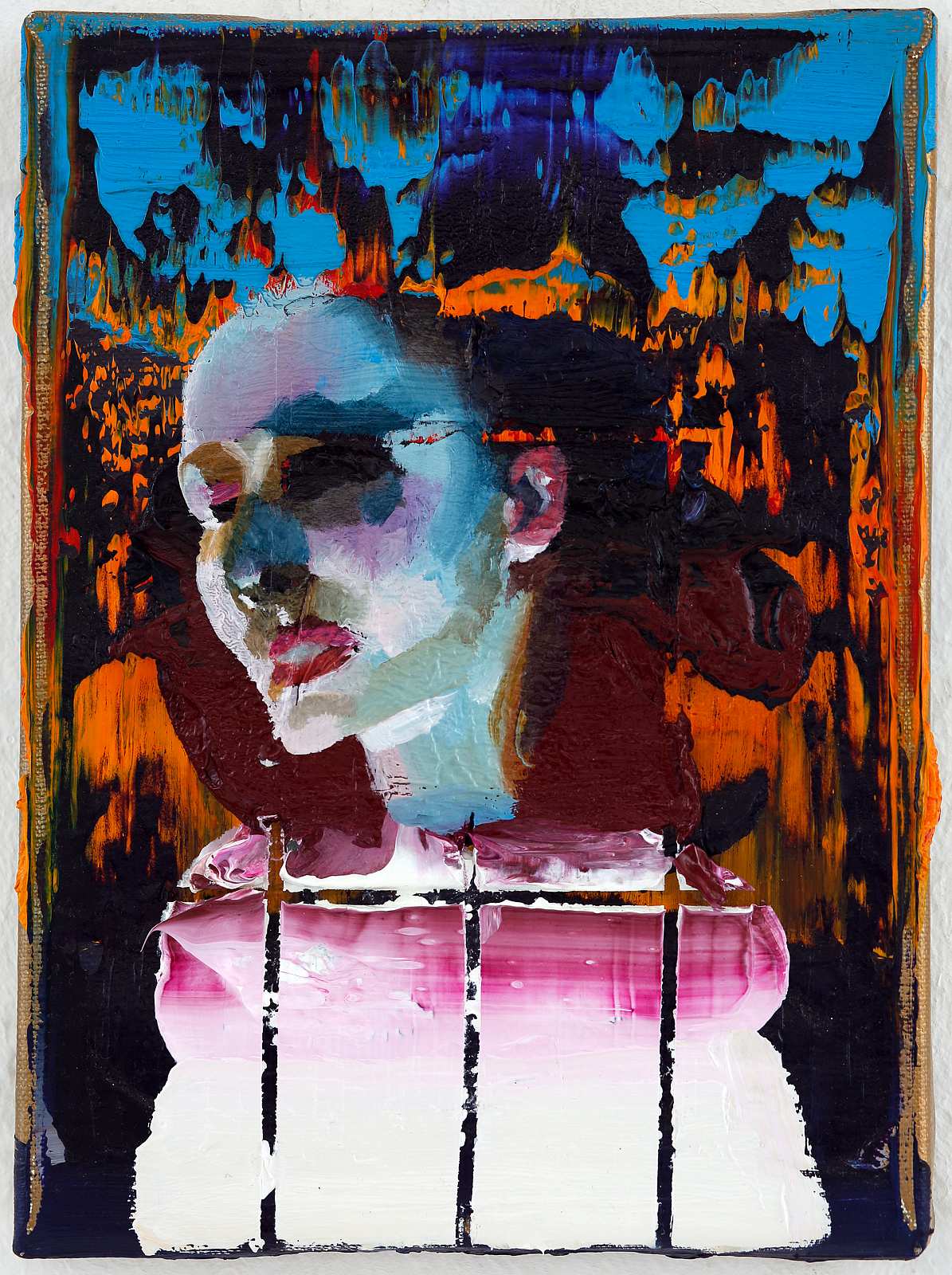 Piece 8 (Heimsuchung),Painting by Rayk Goetze