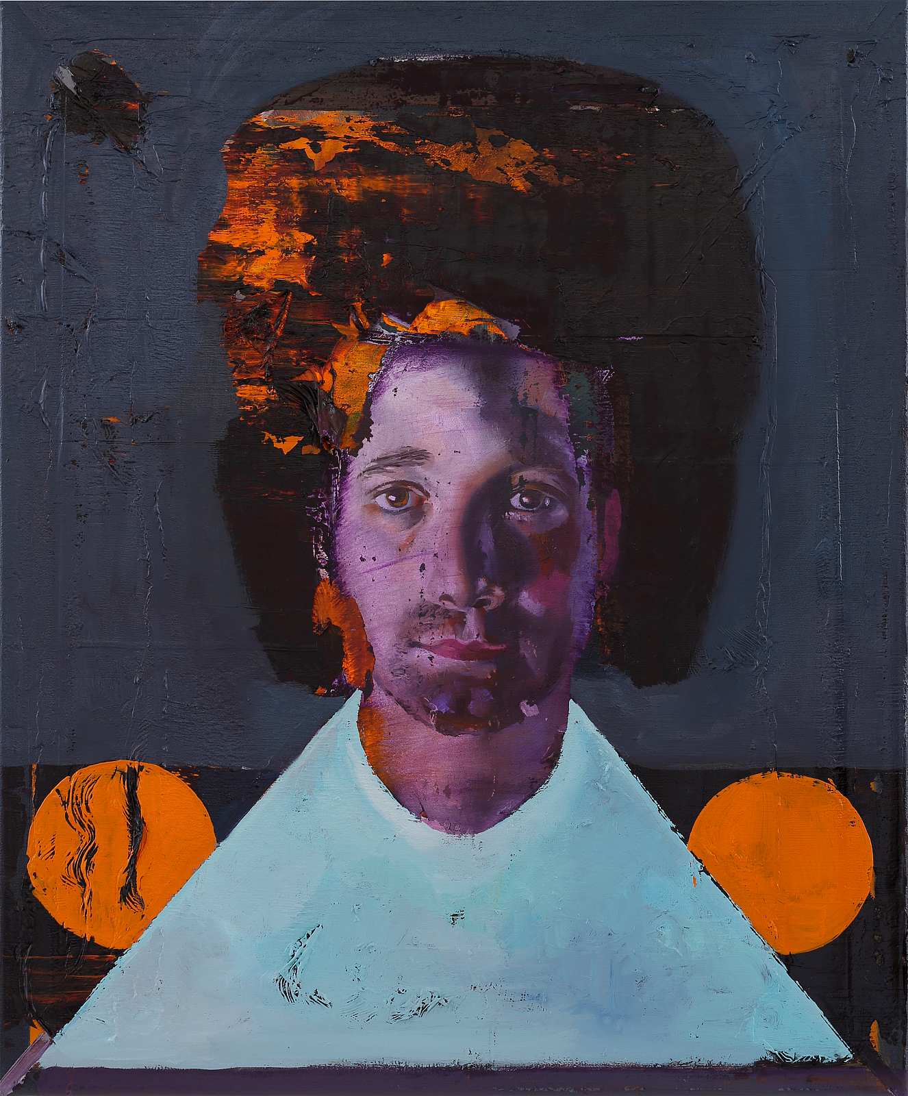 Ross B,Painting by Rayk Goetze