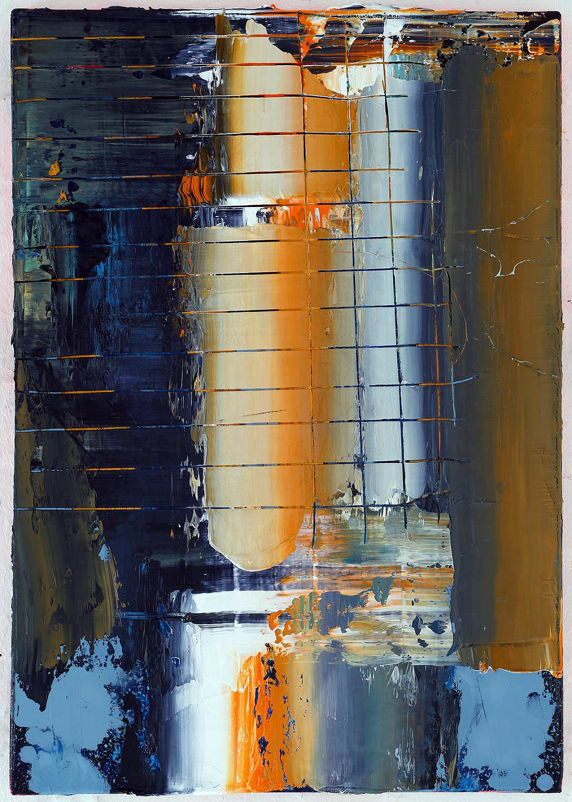 Säule 2,Painting by Rayk Goetze